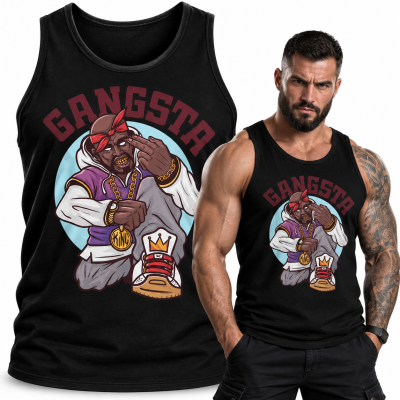 TANK TOP ŚMIESZNY GANGSTA